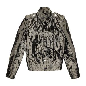 NWT Vintage Balenciaga Jacket - Silver/Grey - size 36